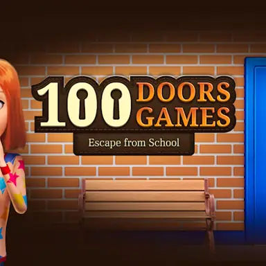 100 Doors Games: Escape from School oyunu