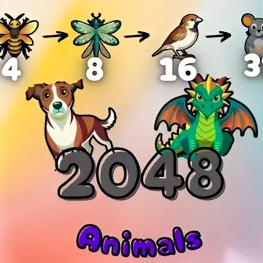 2048 Animals oyunu