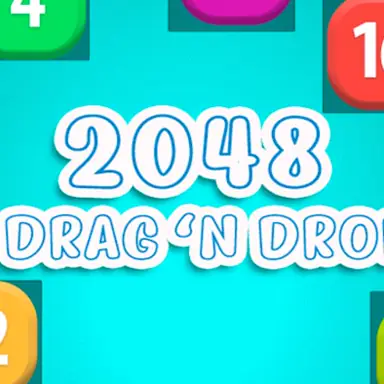 2048 Drag and Drop oyunu