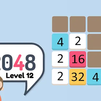 2048 Level 12 oyunu