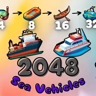 2048 Sea Vehicles game