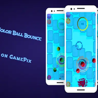 2D Ball Vs Color Ball Bounce oyunu