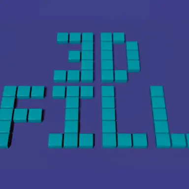 3D Fill game