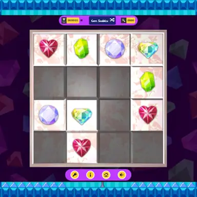3D Jewel Sudoku game