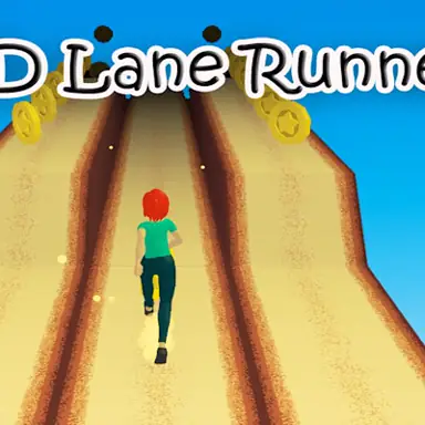 3D Lane Runner game