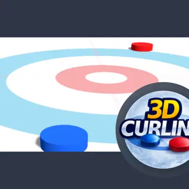 3D Mini Curling oyunu