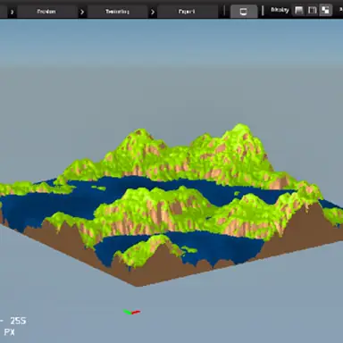 3D Terrain Generator game