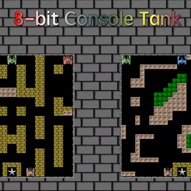 8-bit Console Tank oyunu