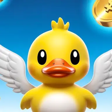 A Duck Collecting Coins game