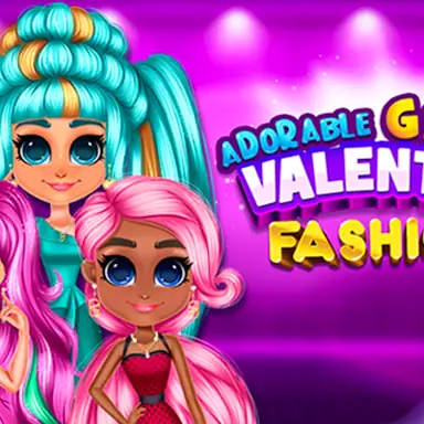 Adorable Girls Valentino Fashion game