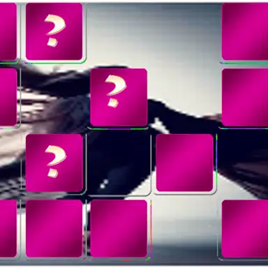 Aerial Silk Artist Memory Match game