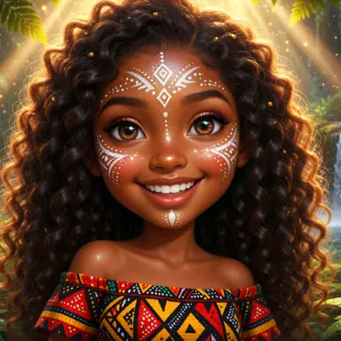 African Princesses: Style Island oyunu