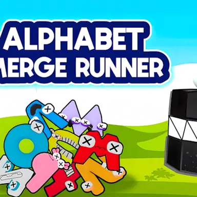 Alphabet Merge Runner game