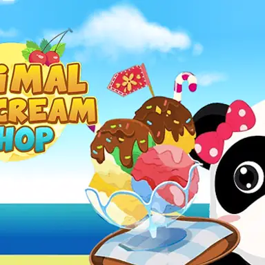 Animal Ice Cream Shop game
