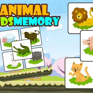Animal Kids Memory game