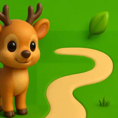 Animal Path Puzzle game