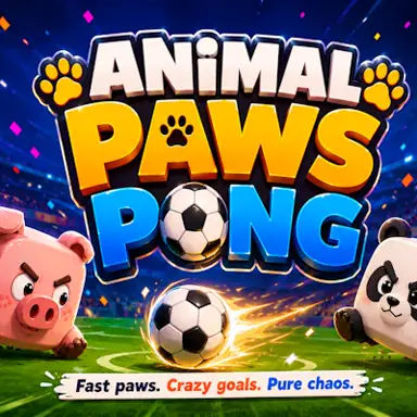 Animal Paws Pong oyunu