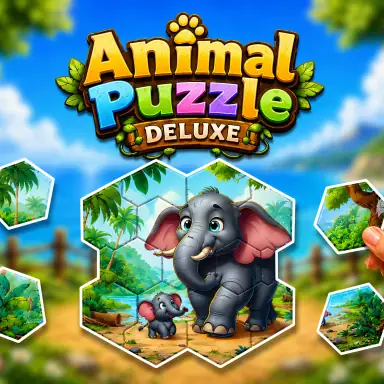 Animal Puzzle Deluxe oyunu