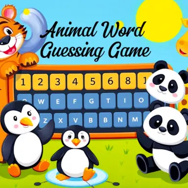 Animal Word Guessing Game oyunu