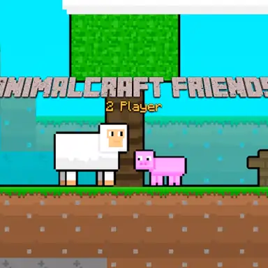 AnimalCraft Friends 2 Player game