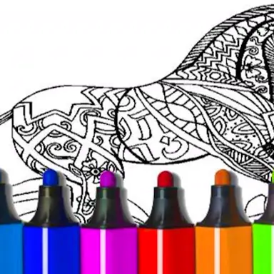 Animals Coloring game