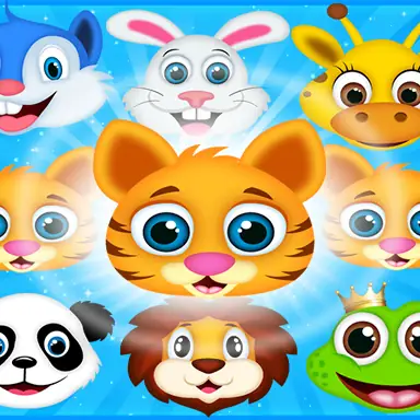 Animals Crush Match 3 Toy Crush oyunu