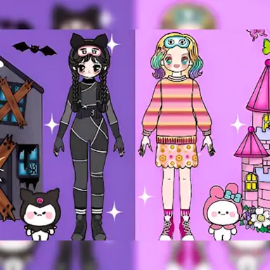 Anime Dolls Dress Up Games oyunu