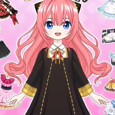 Anime Dress Up   Doll Dress Up oyunu