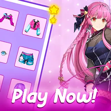 Anime Dress Up Moe Girl Games oyunu