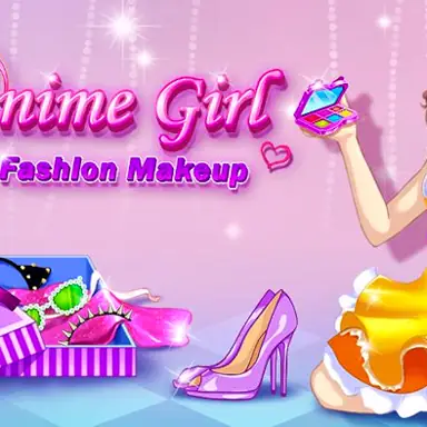Anime Girl Fashion Make Up oyunu