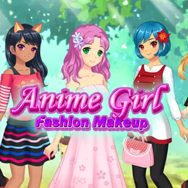Anime Girls Fashion Makeup game