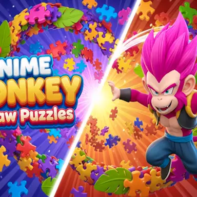 Anime Monkey Jigsaw Puzzles game