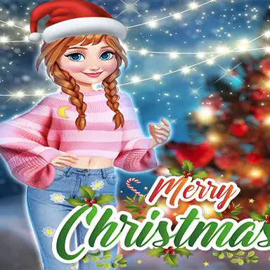 Anna Frozen Christmas Sweater Design oyunu