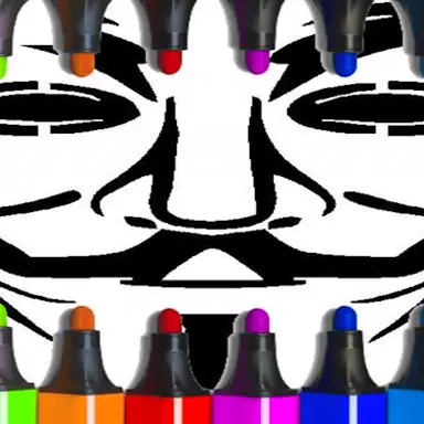 Anonymous Mask Coloring game