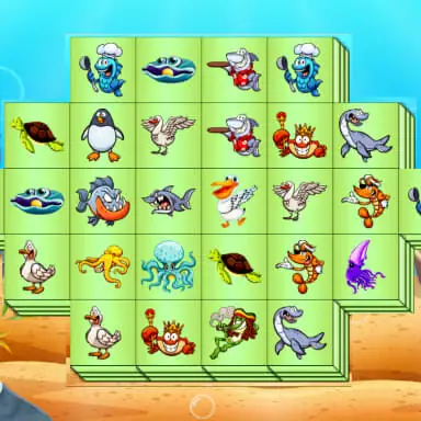Aquatic Triple Mahjong oyunu