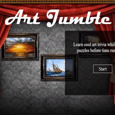 Art Jumble game