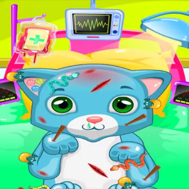 ASMR Cat Doctor Clinic oyunu