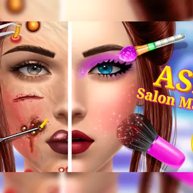ASMR Salon Makeover oyunu