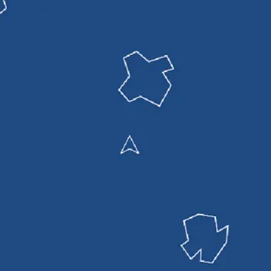 Asteroidsibra 2D oyunu