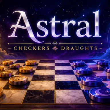 Astral Checkers Draughts oyunu