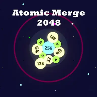 Atomic Merge 2048 game