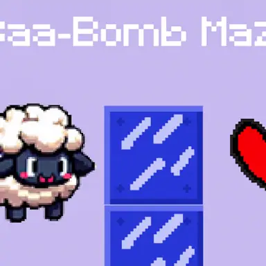 Baa-Bomb Maze game