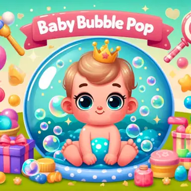 Baby Bubble Pop game
