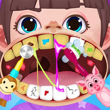 Baby Hospital Dentist Caring oyunu
