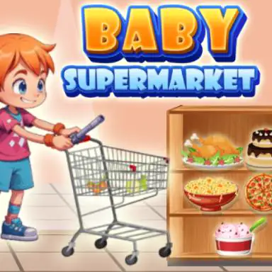 Baby Supermarket For Kids oyunu