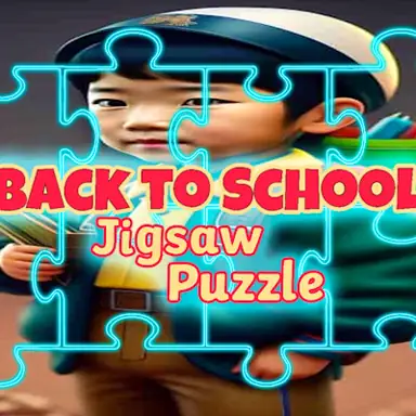 Back To School Jigsaw Picture Puzzle game
