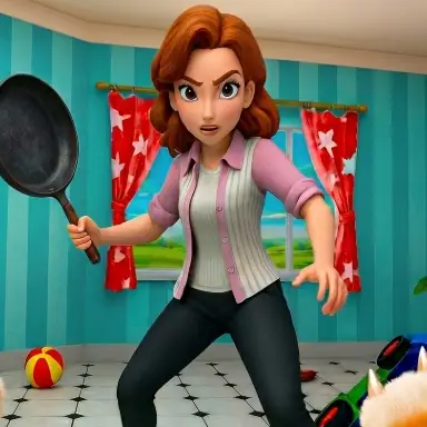 Bad Cat Prankster   Moms Return oyunu