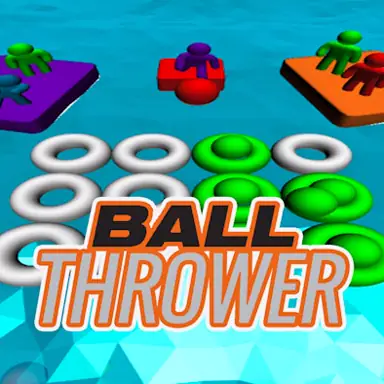 Ball Thrower hyper casual game game