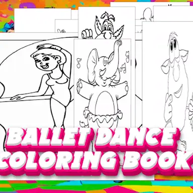 Ballet Dance Coloring Book oyunu