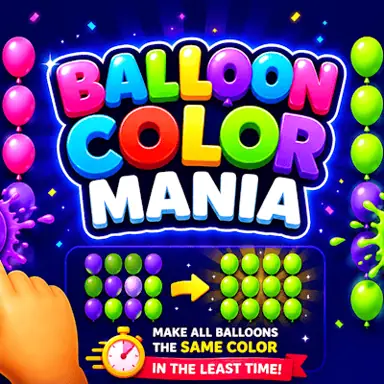 Balloon Color Mania oyunu